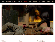 Tablet Screenshot of animated-pixels.com